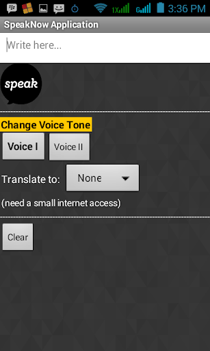 SpeakNow: to Help Mute People