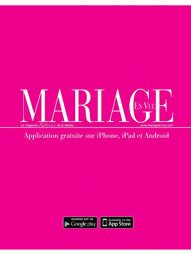 【免費生活App】Mariage En Vue Issue 60-APP點子