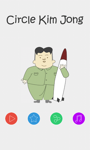 Circle Kim Jong-un