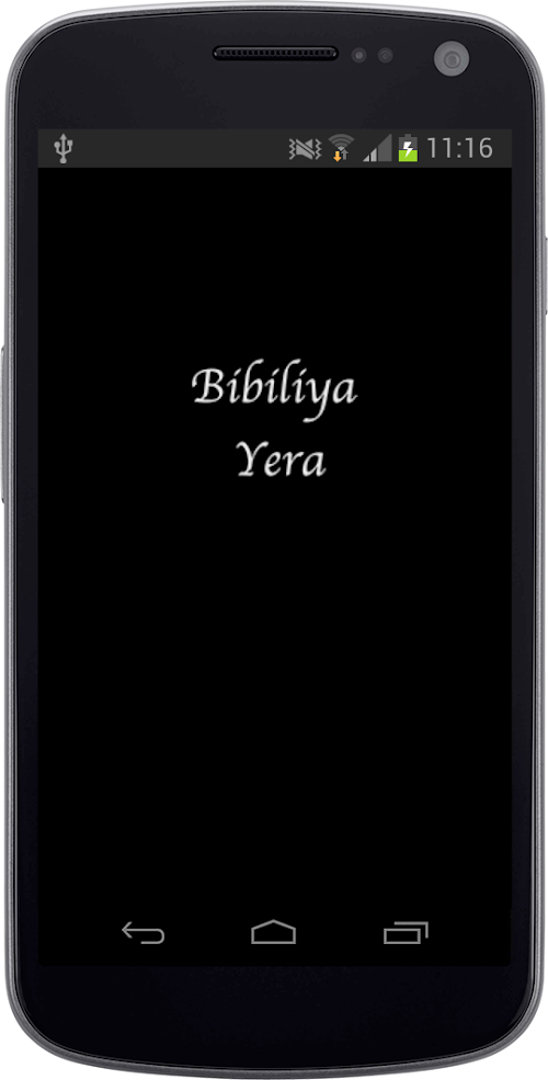 Android application BIBILIYA YERA screenshort