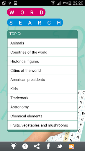 【免費拼字App】Word Search in english Free-APP點子