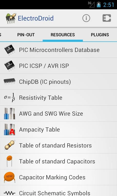 ElectroDroid Pro - screenshot