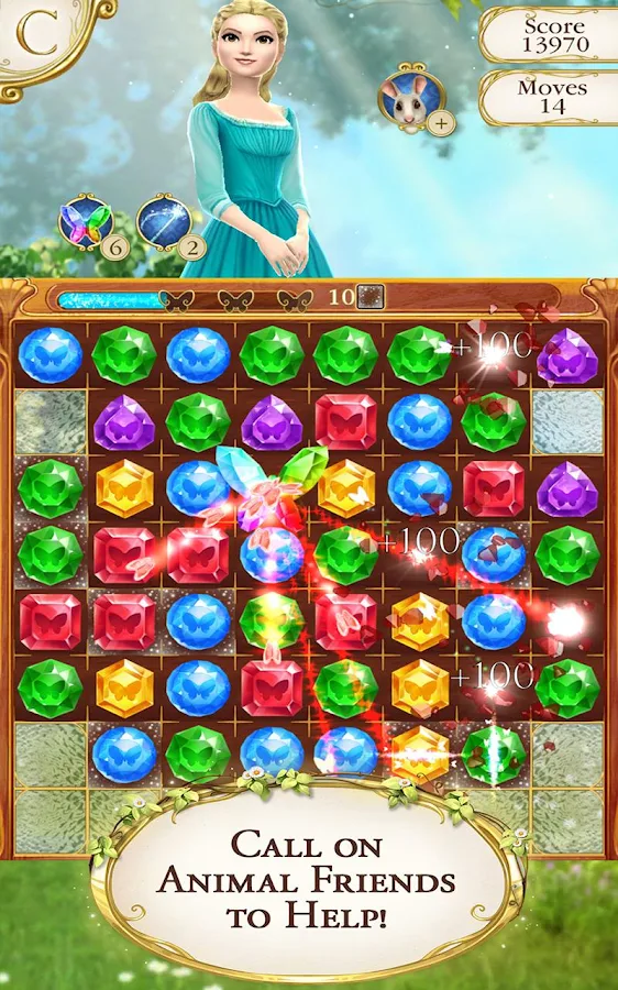 Cinderella Free Fall - screenshot