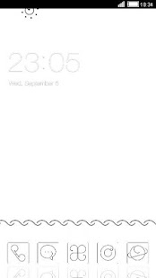 How to get Simple Line Theme patch 4.1.1 apk for bluestacks