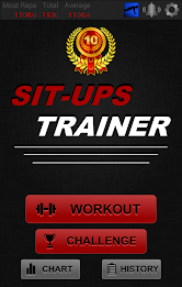Sit-ups Trainer poster 1