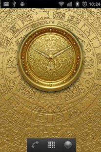 Maya Designer Clock Widget - náhled