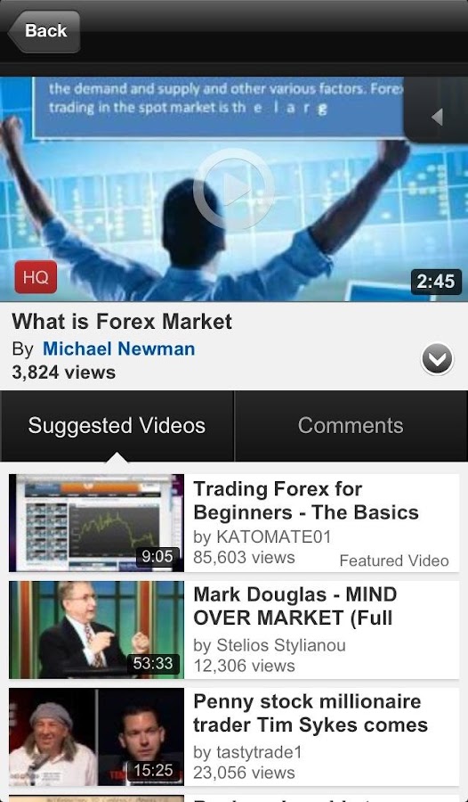 forex market trading tutorials