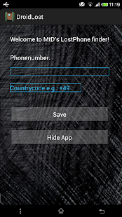 Free Droid Lost - SMS APK