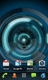 RLW Theme Black Blue Tech poster 2