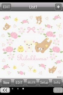 Rilakkuma Shopping list Screenshots 3