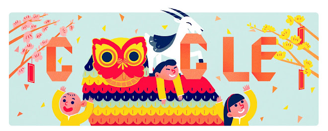 Capodanno lunare 2015 (Doodle Google Vietnam)
