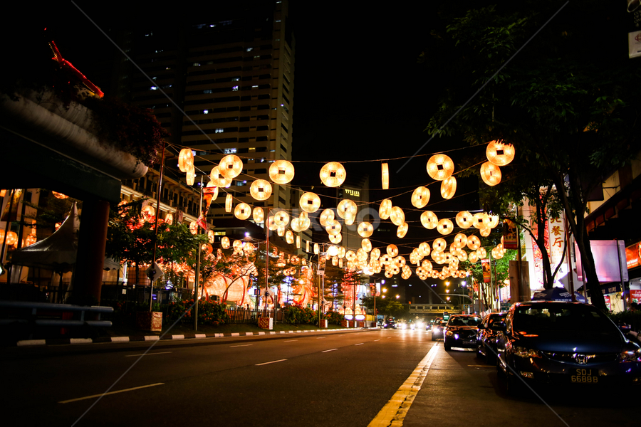 welcoming Chinese new year by Purnomo Sidhi - City,  Street & Park Street Scenes