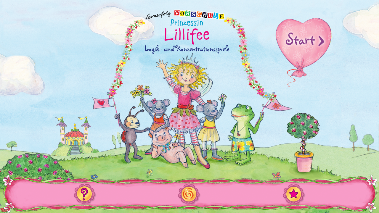 Android application Prinzessin Lillifee Logikspiel screenshort