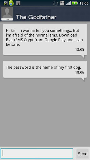 【免費通訊App】BlackSMS - Text Crypt-APP點子