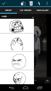 Rage Face Photo