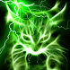 Green Glowing Hellfire Kitty
