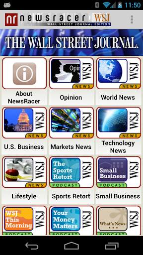 NewsRacer - Wall Street J FREE