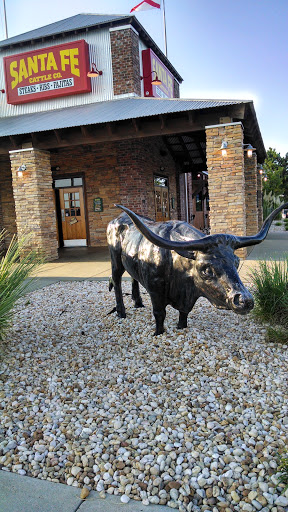 Bull Sculpture at Sante Fe Cattle Company