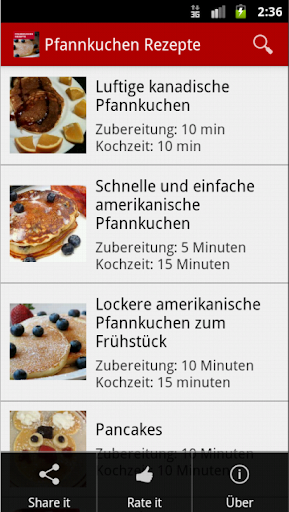 Pancakes Rezepte : Deutschland