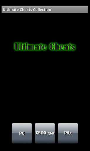 Ultimate Cheats Collection