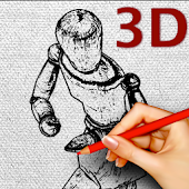 デッサン人形ポーズカタログ「3D Poses」