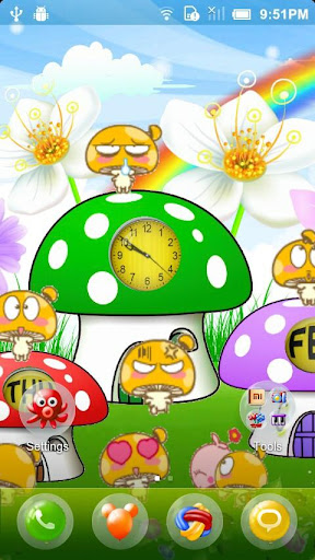 Mushroom Village Livewallpaper