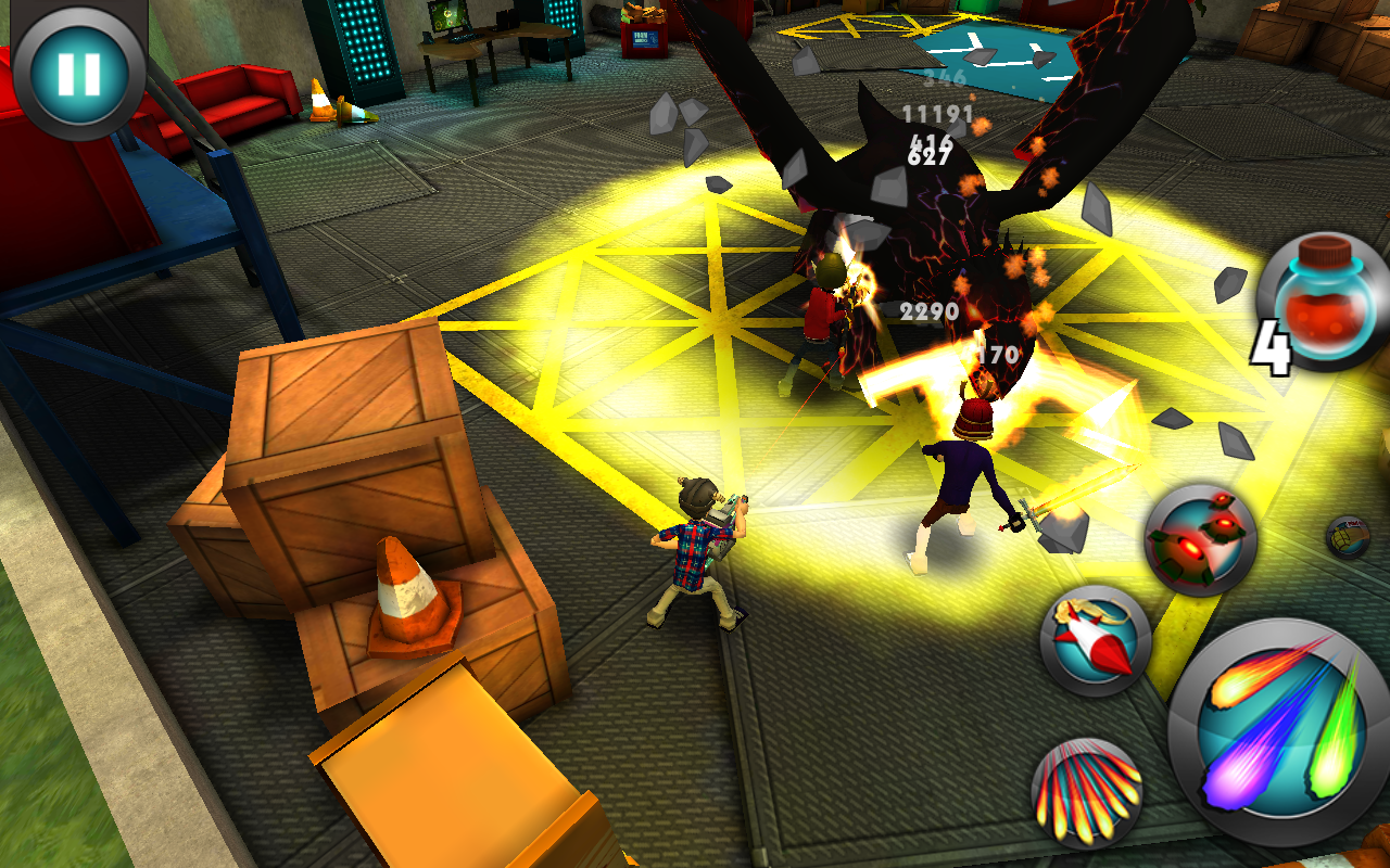 Level Up: Heróis de Neverfail - screenshot