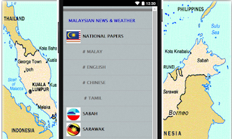 Malaysia News & Weather APK صورة لقطة الشاشة #2