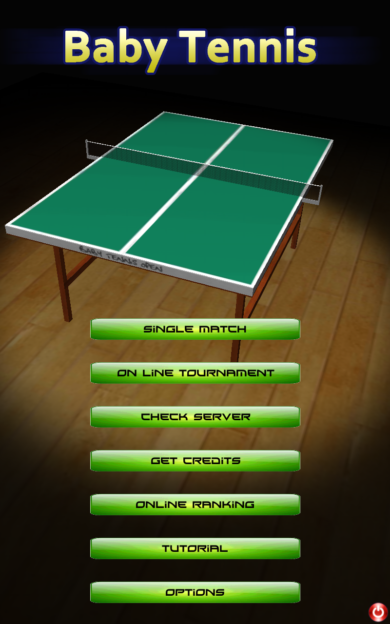 Pro Tennis On Line Ping Pong Screen 3