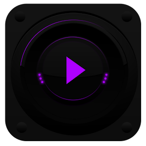 PlayerPro TechnoPurple Skin 個人化 App LOGO-APP開箱王