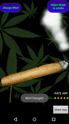 Smoke Blunt Marijuana Simulate