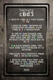 How to install 1 minute Code 1.0.0 unlimited apk for android
