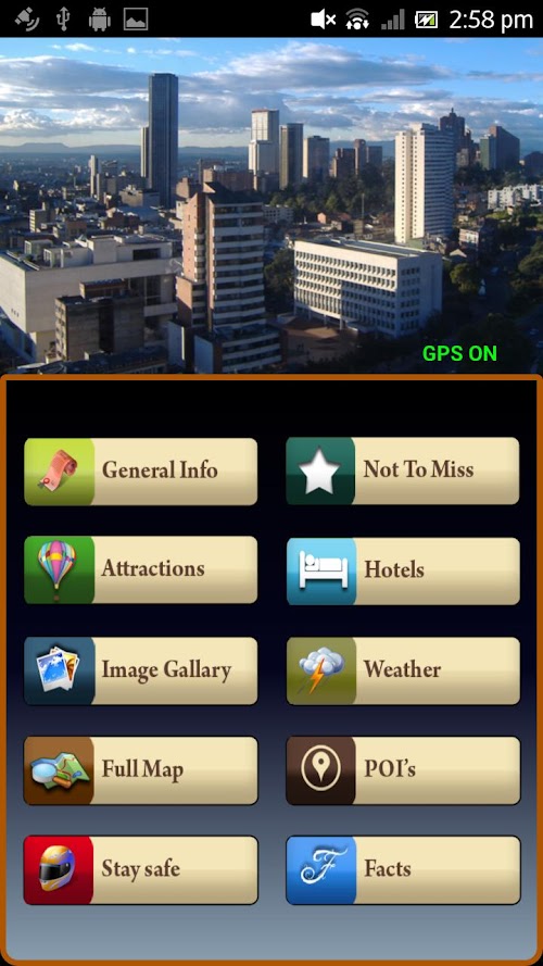Android application Bordeaux Offline Travel Guide screenshort