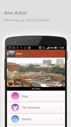 Ann Arbor Map offline