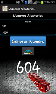 Lastest Numeros Aleatorios APK