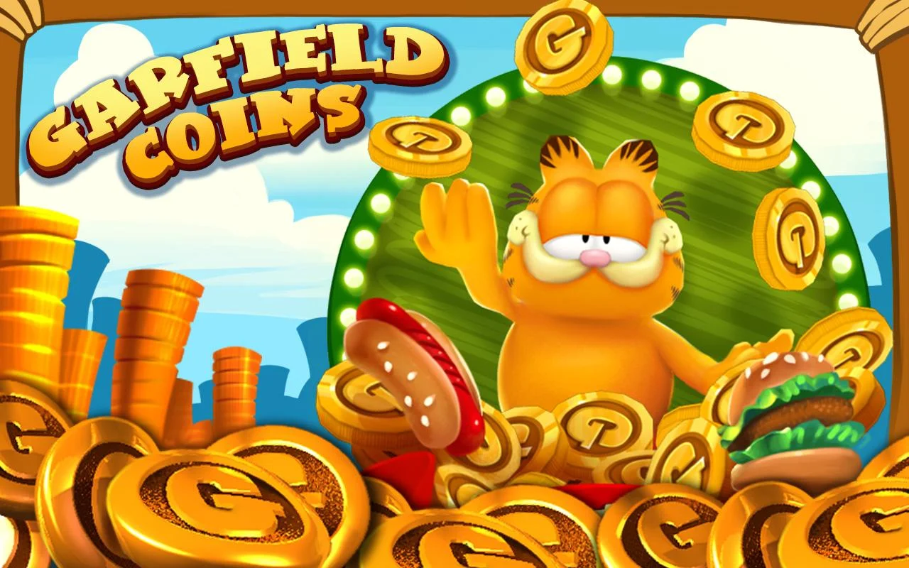 As Moedas do Garfield - screenshot
