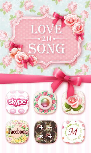 Love SongⅡGO Launcher Theme