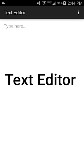 Text Editor