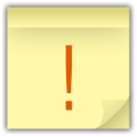 Important! Reminder logo