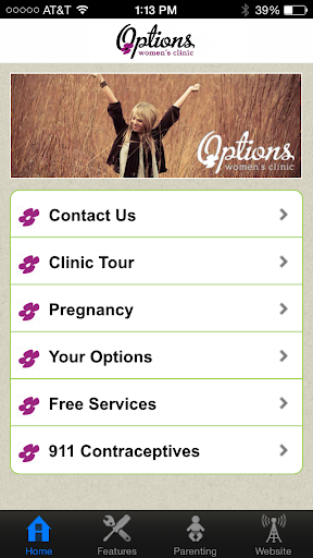 【免費醫療App】Options Women's Clinic-APP點子