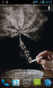 How to get Fuming cigarette live paper lastet apk for android