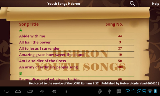 【免費書籍App】Youth English Songs Hebron-APP點子