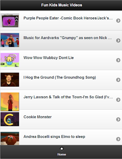 【免費娛樂App】Fun Kids Music Videos-APP點子