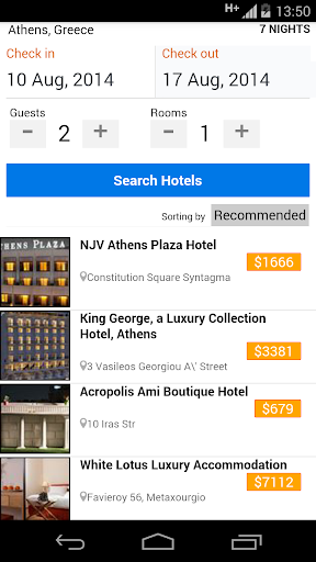 Athens Hotels