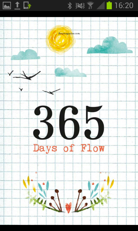 365 Days of Flow Screen 1
