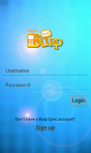 Burp Sync for OS 4.0 and above