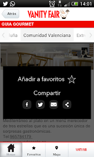 Guía Gourmet Vanity Fair Screenshots 3