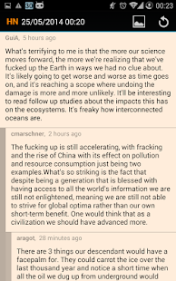 YAHN – Hacker News Reader Screenshots 6
