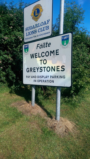 Greystones entrance sign