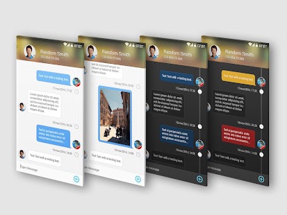 Academy Theme EvolveSMS Screenshots 3